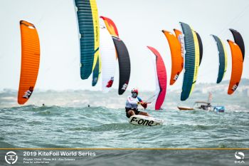 Teenage tour leader poised to bag hat-trick of victories at KiteFoil World Series in China