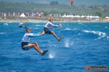 Gusty Winds and Tough Conditions Test Racers’ Mettle at KiteFoil World Championships Act 1