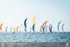 Top kitefoil racers play leaderboard Snakes and Ladders at World Series in China