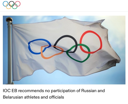 IKA Executive Committee backs IOC resolution regarding participation of Russian and Belarusian athletes and officials